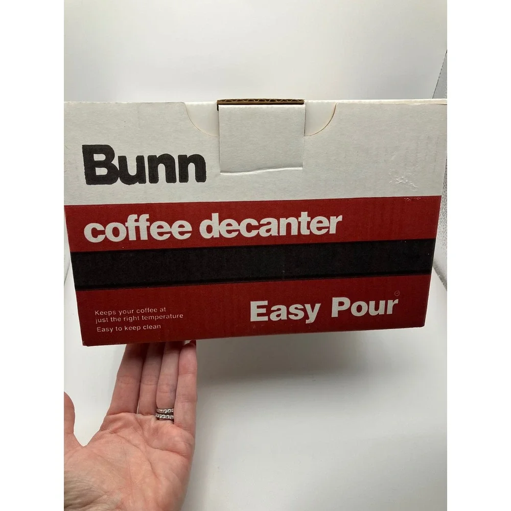 Bunn Coffee Decanter Easy Pour Glass Carafe Replacement New Pot‎ Carafe Vintage